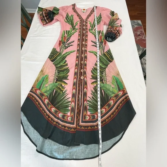 FARM Rio | Amazonia Maxi Dress | Large - Picture 6 of 9